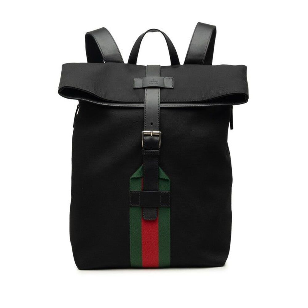 Gucci Shelley Line Fold-Over Backpack 337075